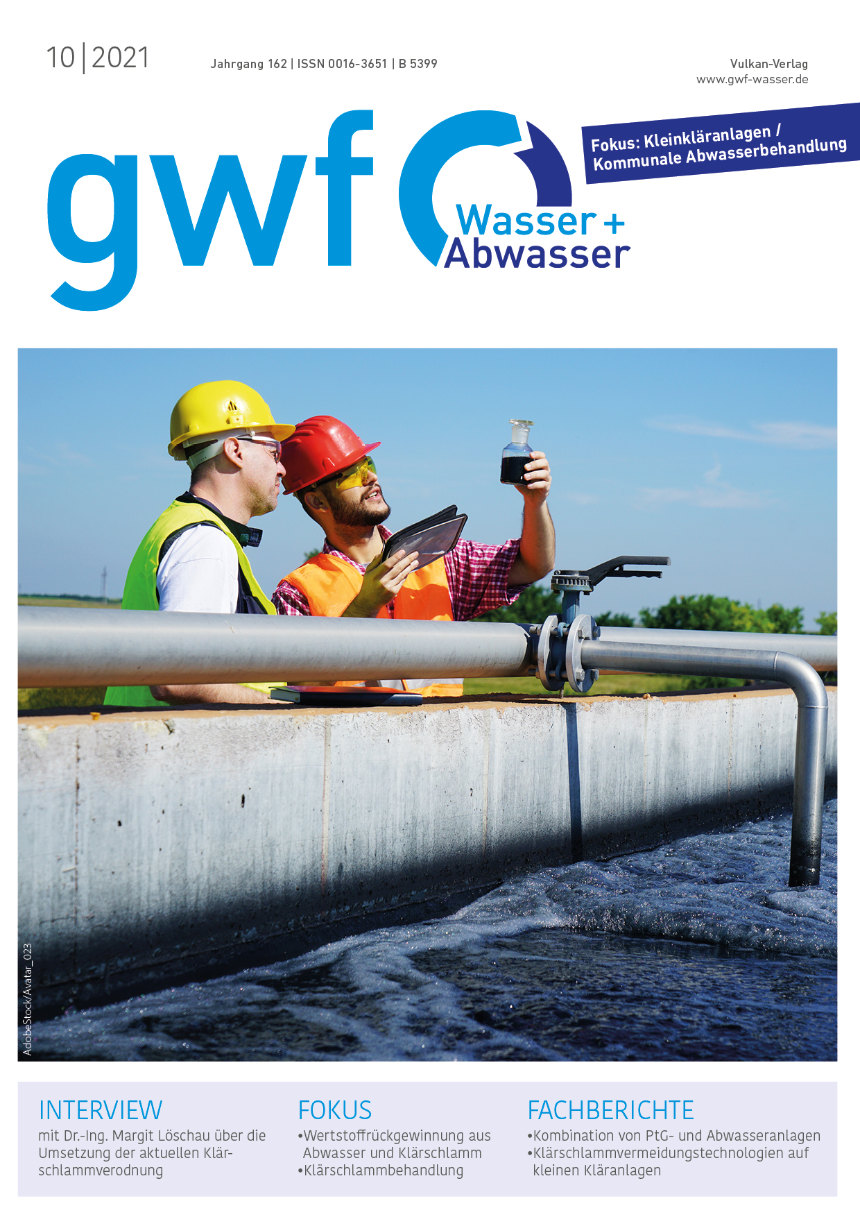 					Ansehen Bd. 162 Nr. 10 (2021): gwf Wasser / Abwasser
				
